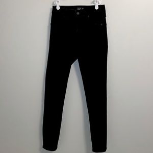 abercrombie & fitch black high waisted jeans - size 26/2s (2,4)